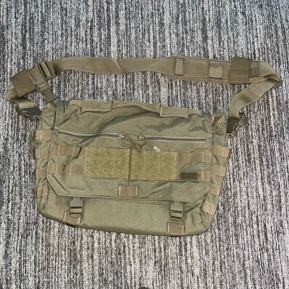 5.11 Tactical Other - 5.11 Tactical Rush Delivery Shoulder Messenger Bag Laptop Carrier Green